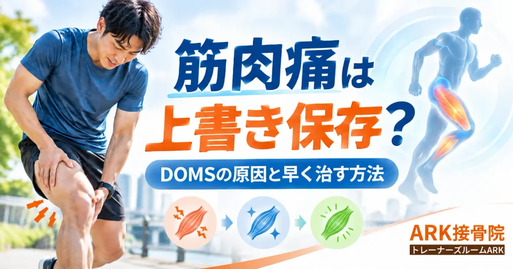 筋肉痛の仕組みと解説