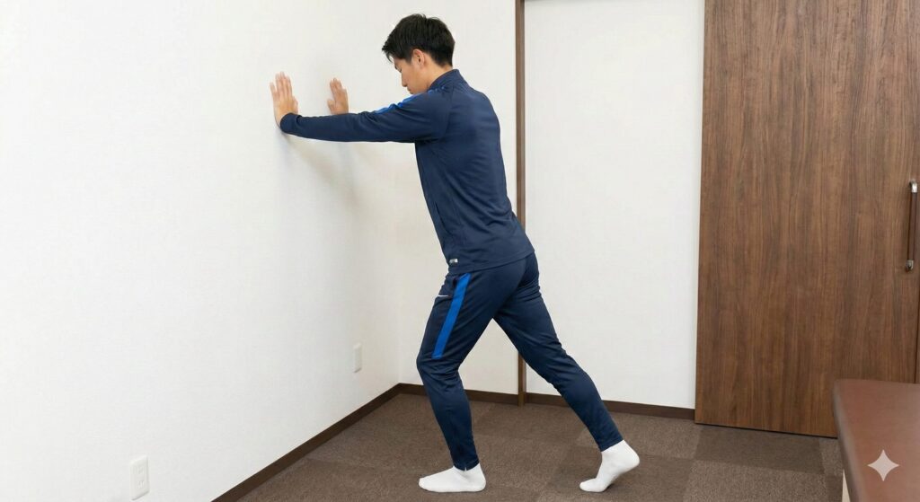 刈谷市 サッカー 接骨院 ストレッチ ふくらはぎ