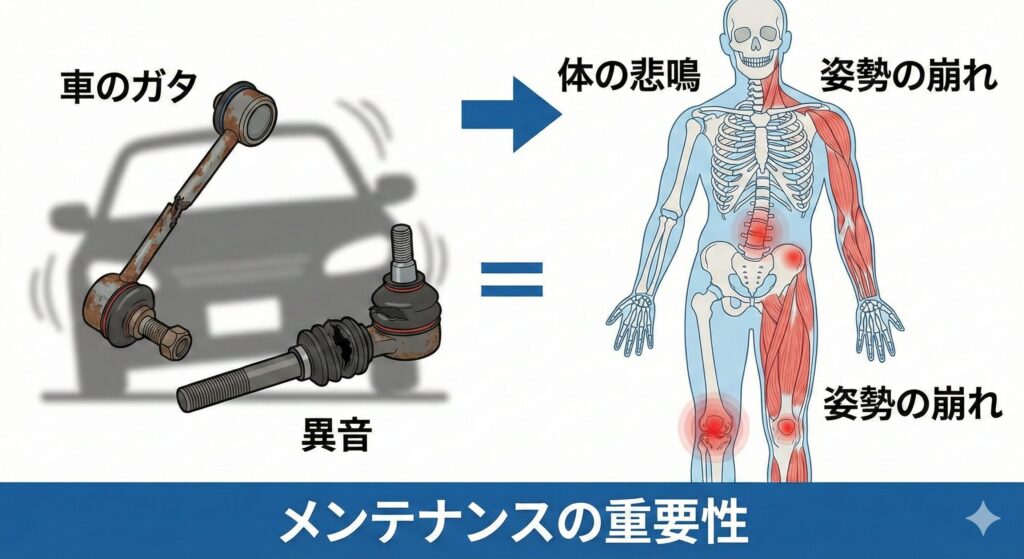 東海市で姿勢矯正の解説をする図