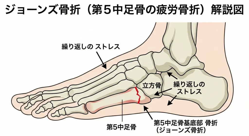 バスケで小指が痛いならジョーンズ骨折かもしれない