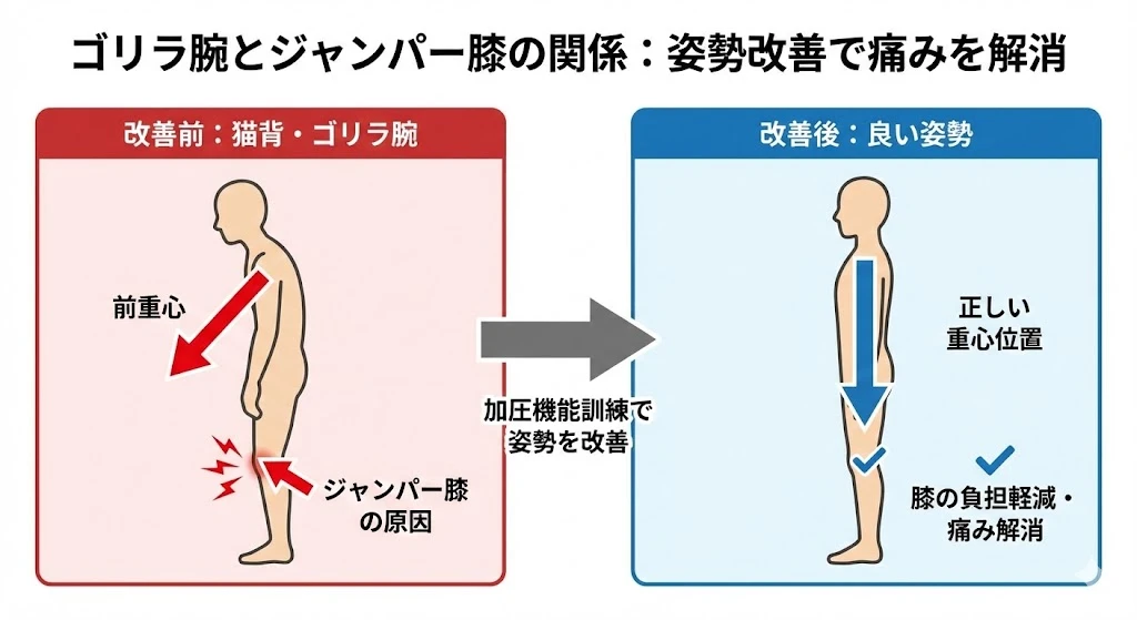 知多市でバレーボールの痛みジャンパー膝で