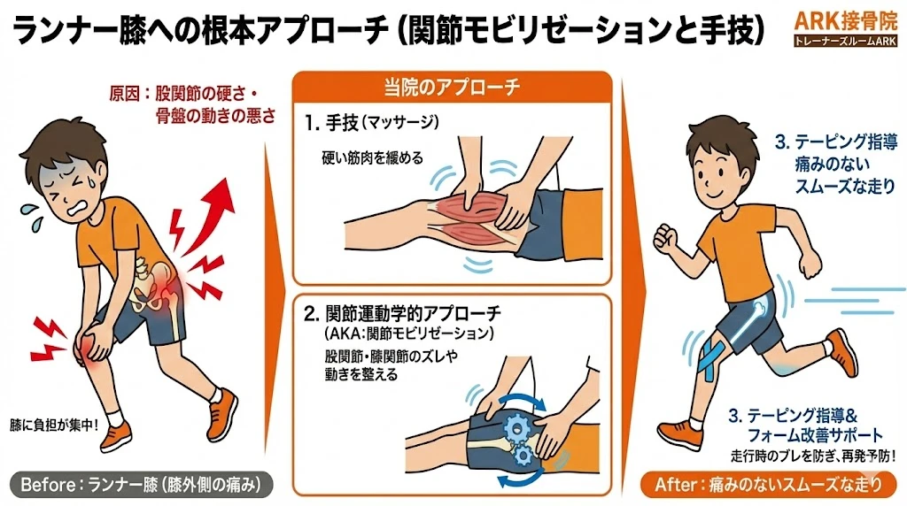東海市でランニングの足の痛みに対する対処と指導