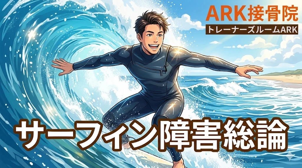 東海市でサーフィンでの身体の痛み