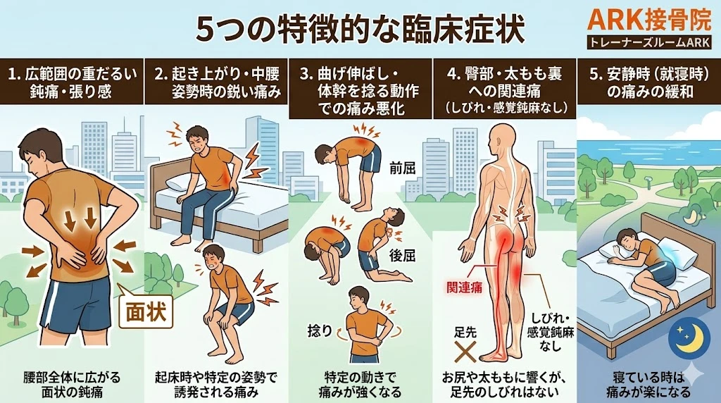 東海市で腰痛を見極める５つのポイント