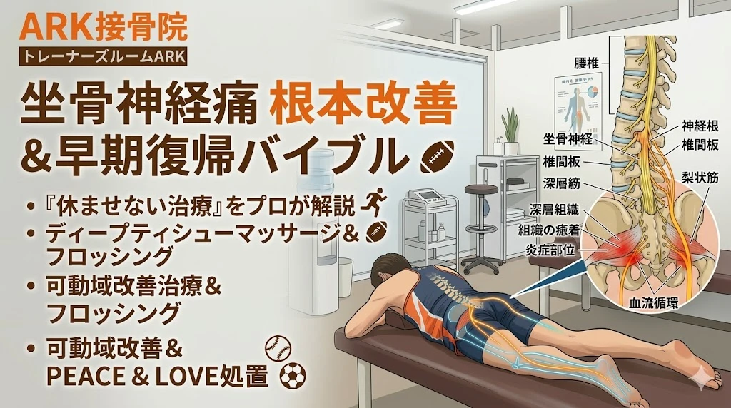 知多市で坐骨神経痛の痛みを緩和
