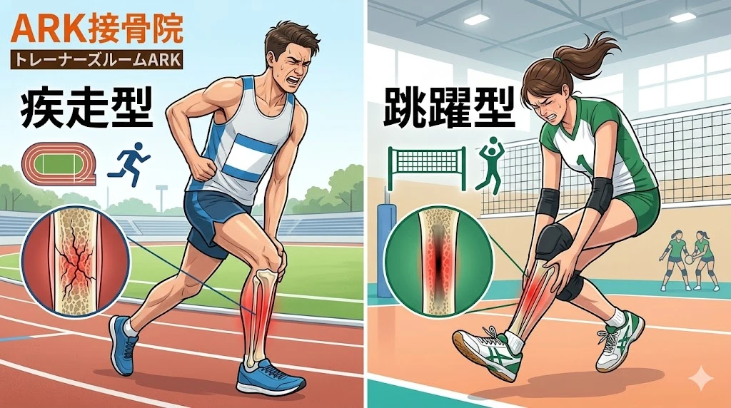 東海市で疲労骨折でのスネの痛みに対するリハビリ