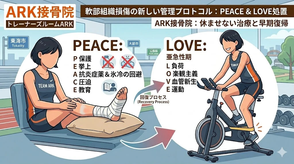 東海市で身体の痛みに対しての復帰プロトコル