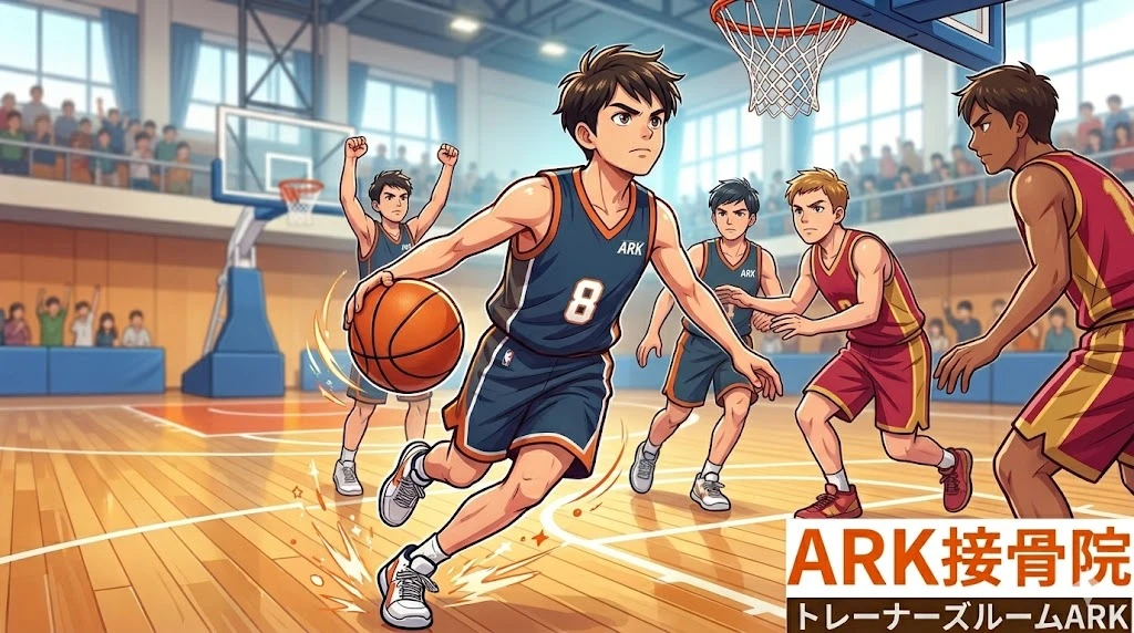 知多市でバスケットボールにおける膝の原因はオスグッドかジャンパー膝かもしれない