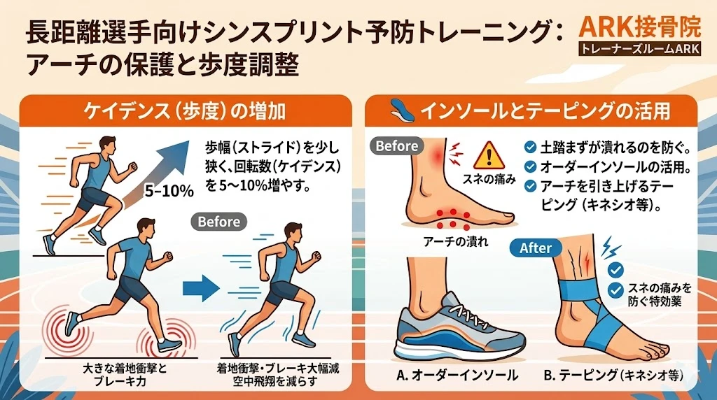 大府市で長距離ランナーのシンスプリントのケア