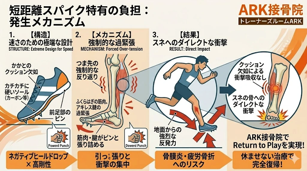 知多市で短距離によるスネの痛みはシンスプリント