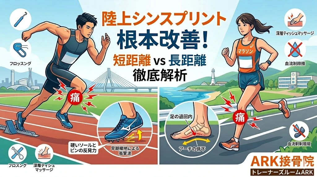 東海市で陸上競技でのスネの痛みはシンスプリントかもしれない