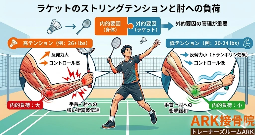 大府市でバドミントンでの肘の痛み