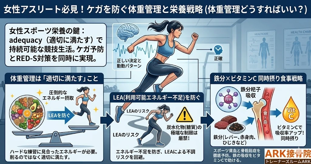 東海市で女性アスリートの体重管理