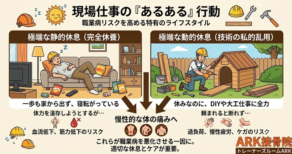 東海市で建設業の人の休日の過ごし方と課題