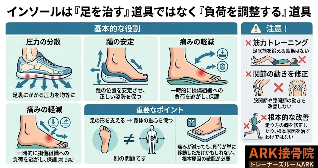 東海市でインソールを入れているのに足の裏が痛い