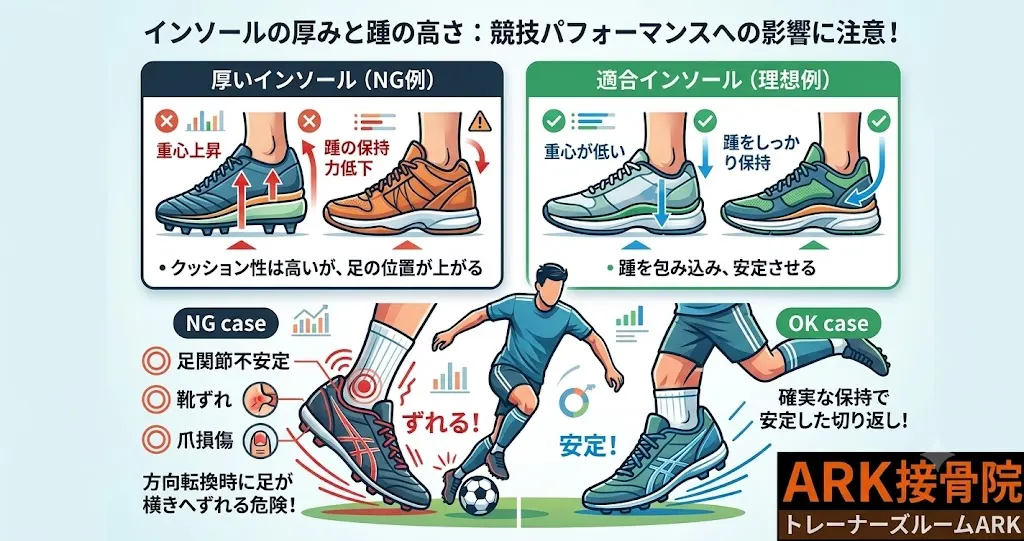 知多市で土踏まずが痛い時の原因