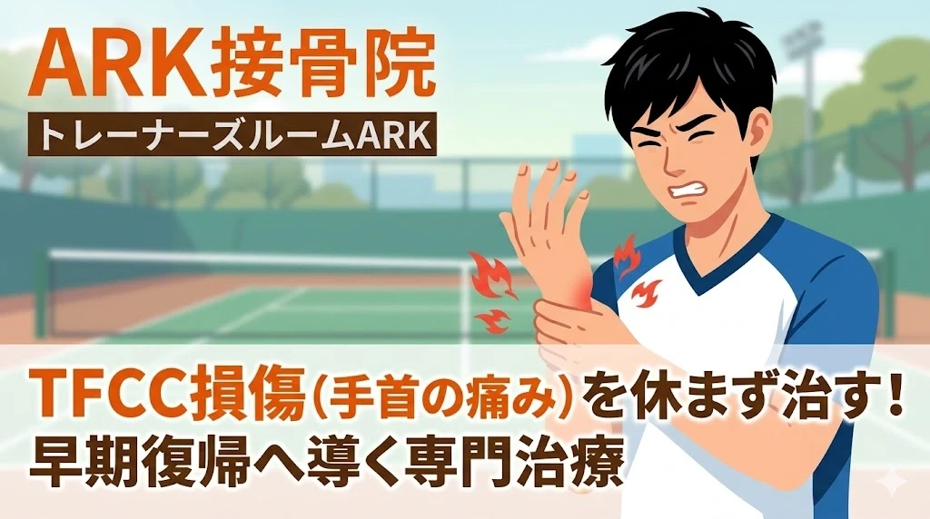 TFCC損傷の解説と治療法