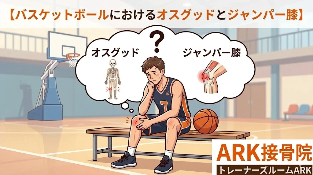バスケットボールにおける膝の痛み