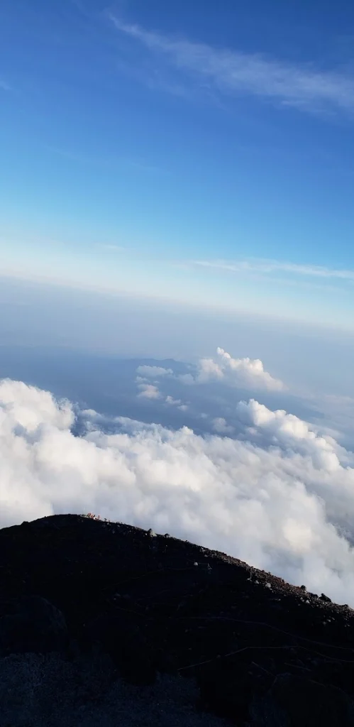 富士宮ルートから見た雲海