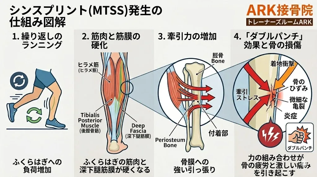 シンスプリントの仕組み解説図説